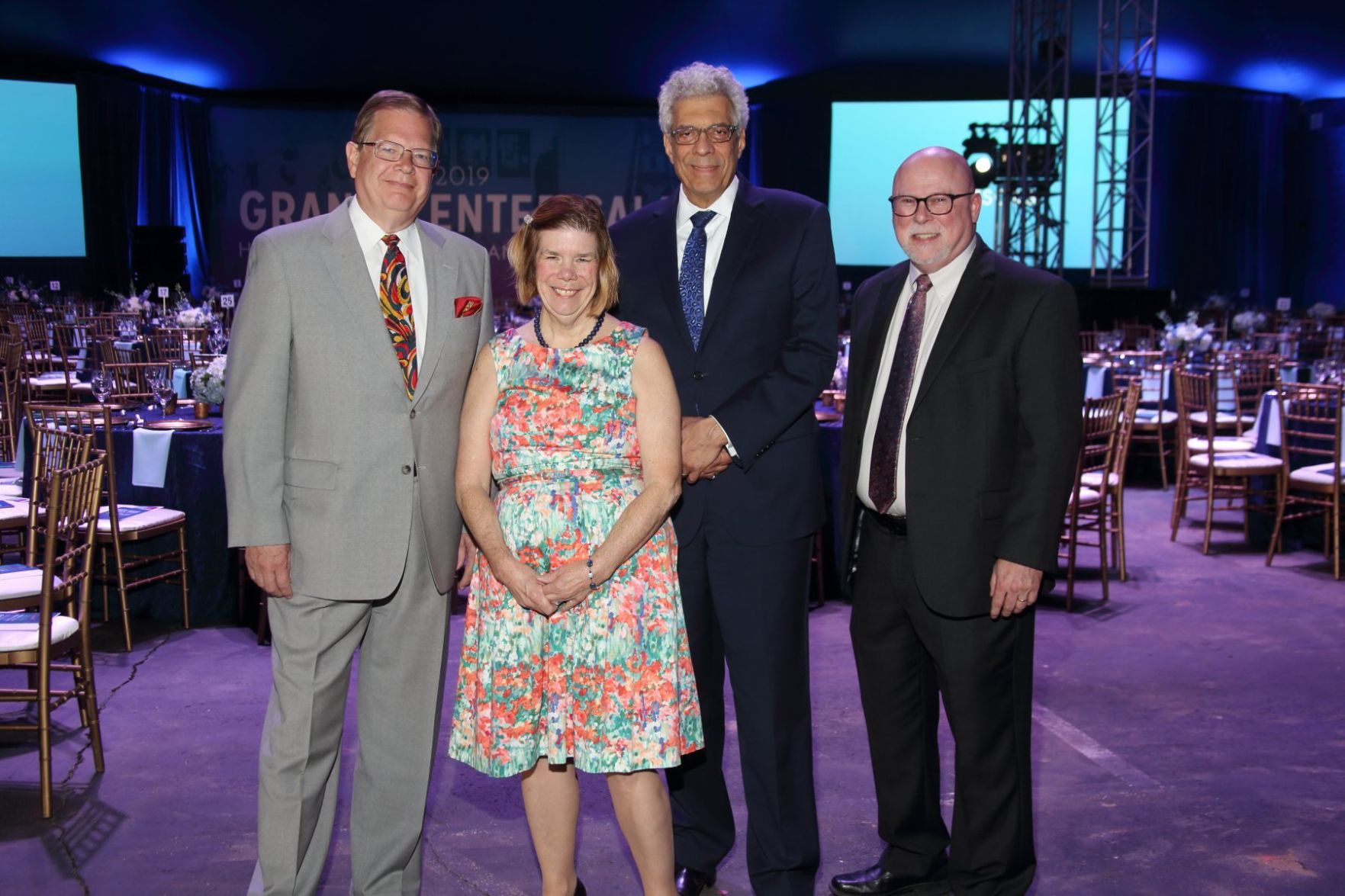 Don Lents, Fran and Fred Pestello, Rich Simmons